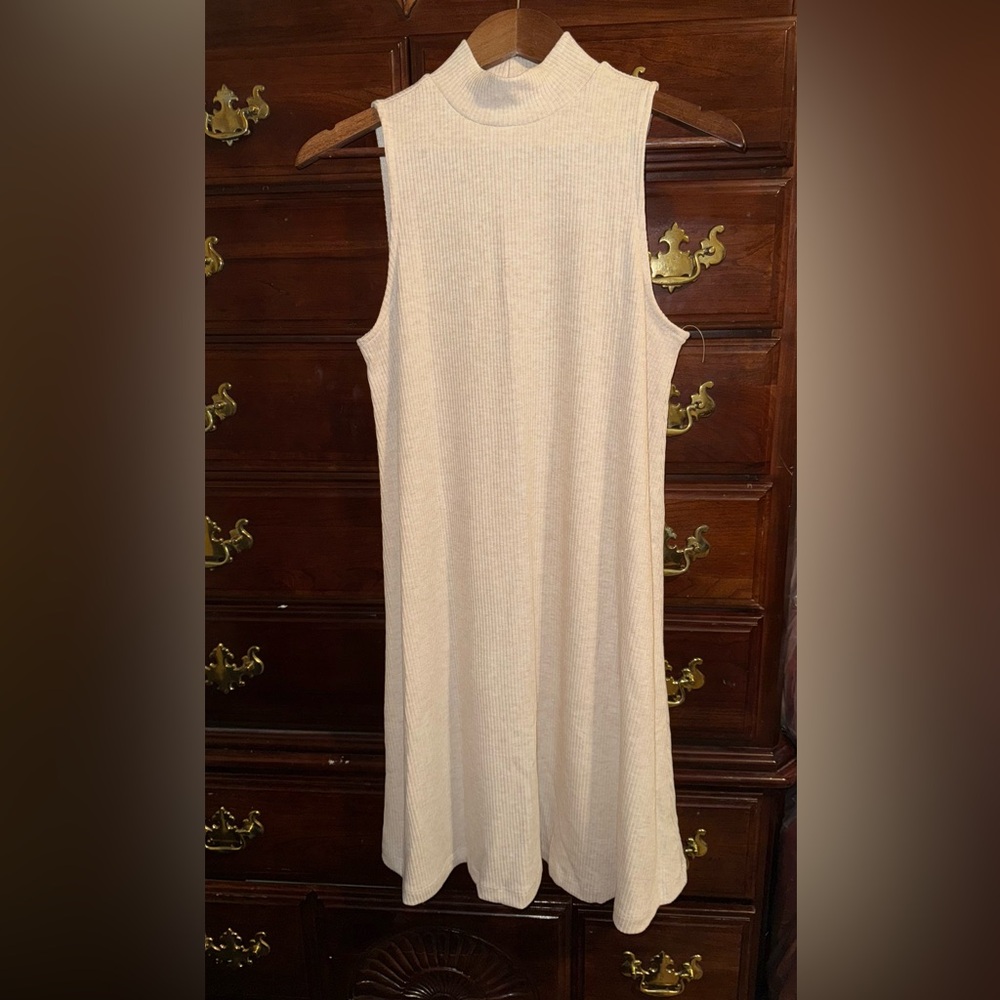 Time and Tru Ribbed Knit ribbed dress.